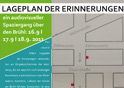 Lageplan der Erinnerungen Ausleihstation I Chemnitz Brühl 2011